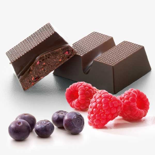 Unique Fruit & Berries Flavours in Chocolates