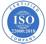 ISO 22000:2018 Certified Company, United Group of Food Consultants, New Delhi, India